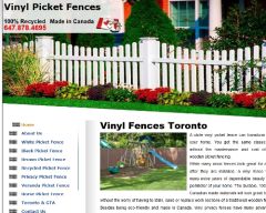 Vinyl Picket Fences