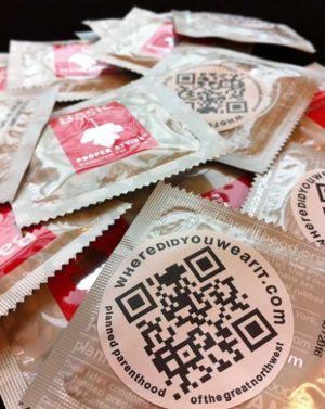 Where Did You Wear It Condom Campaign