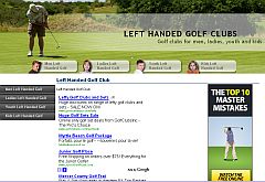 Left Handed Golf Clubs