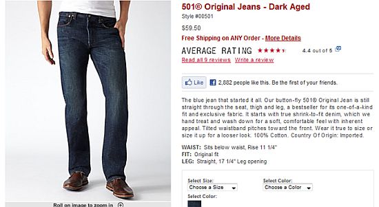 Levis Social Example