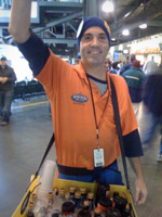 Mariners Beer Vendor Kevin Zelko