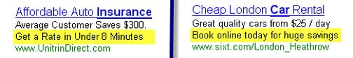 Google Adwords Copy
